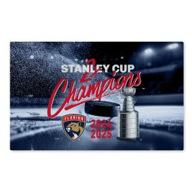 Florida Panthers NHL Champion Washable Rug 20x32 inches