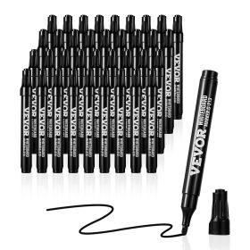 Dry Erase Markers 36 Count Black Whiteboard Markers Chisel Tip Low Odor